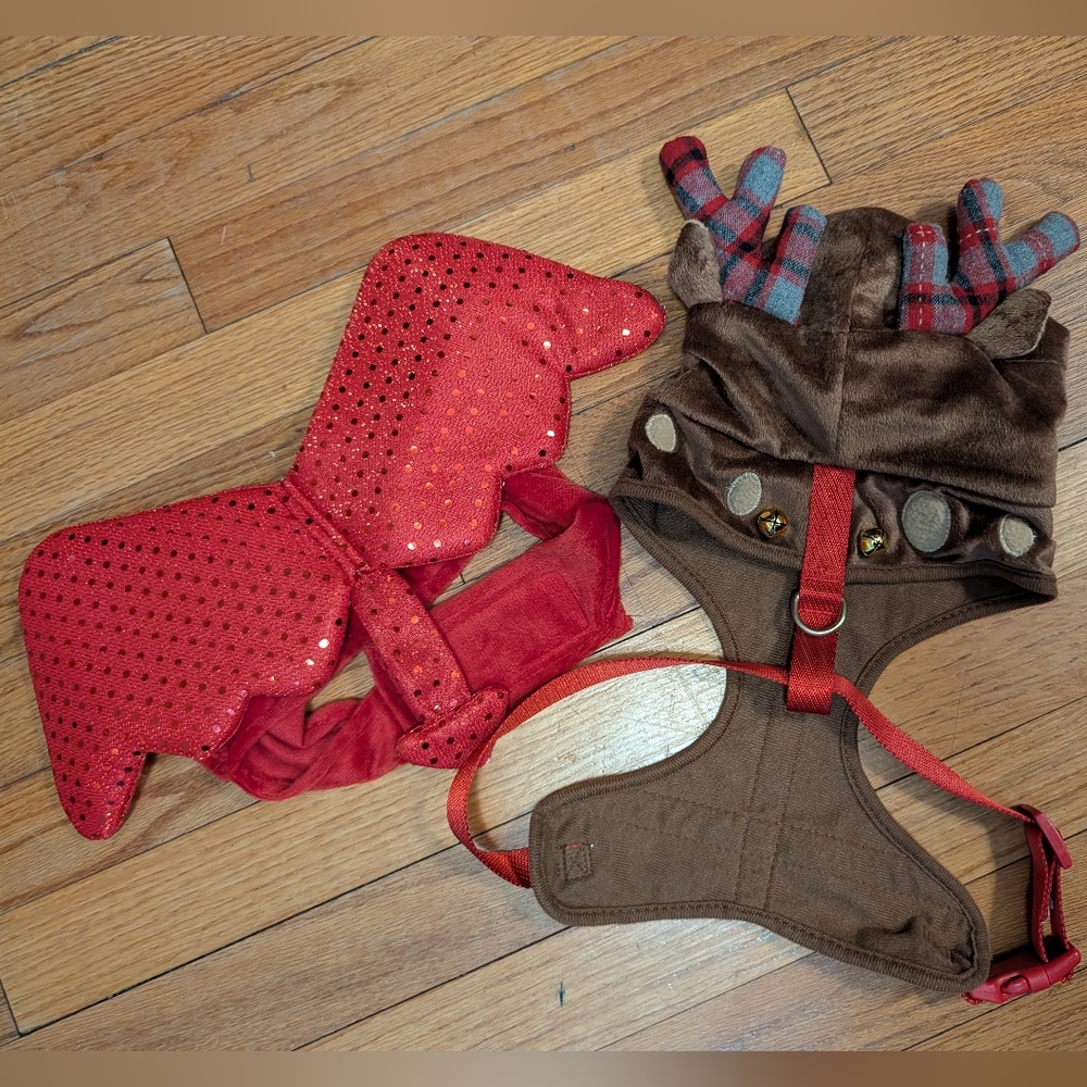 XL Dog Halloween Christmas Holiday Harness Set